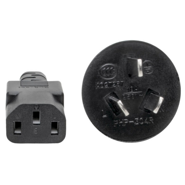 Tripp Lite series China Computer Power Cord, GB 15934-2008 to C13 - 10A, 250V, 17 AWG, 10 ft. (3.05 m), Black