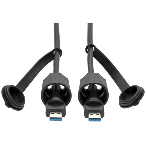 a5468e7d9d8b3d92c695192b38b516c3 Tripp Lite series USB 3.0 SuperSpeed A to A M/M Cable, Industrial - IP68, Shielded, 3 ft. (0.91 m), TAA