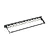 a552060fabdb216f6b9165c17242d71e Tripp Lite series 24-Port 1U Rack-Mount Cat6a Offset Feed-Through Patch Panel with Cable Management Bar, RJ45 Ethernet, TAA