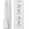 Tripp Lite series Safe-IT UL 1363 Medical-Grade Power Strip, 6 Hospital-Grade Outlets, USB Charging, Safety Covers, Antimicrobial, 15 ft. Cord