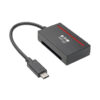 Tripp Lite series USB 3.1 Gen 1 (5 Gbps) USB-C to CFast 2.0 Card and SATA III Adapter, Thunderbolt 3 compatible