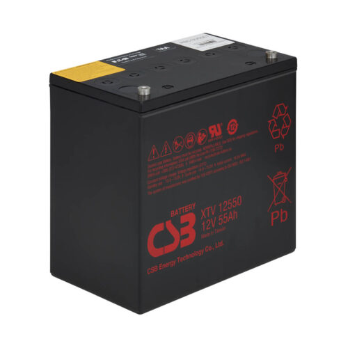 Tripp Lite series External 12V DC 55AH Battery Module for 120V AC Extreme Temperature Network UPS, TAA