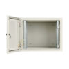 a59d5a88940032af1eb693aee3b147aa Tripp Lite series SmartRack Industrial Enclosure with Lock - NEMA 4, Wall Mount, Metal Construction, Hinged Back, 28 in. Depth, 9U, Gray