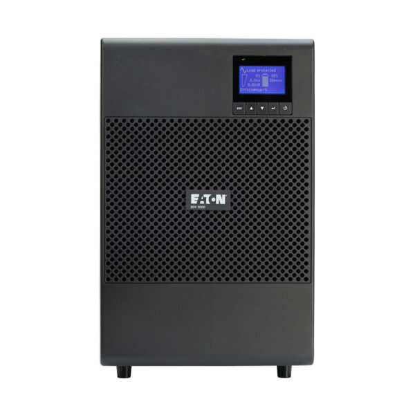 Eaton 9SX 3000VA 2700W 208V Online Double-Conversion UPS - 8 C13, 1 C19 Outlets, Cybersecure Network Card Option, Extended Run, Tower