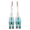 a5c2de610918176d066914845e1bf4df Tripp Lite series 10G Duplex Multimode 50/125 OM4 LSZH Fiber Optic Cable (LC/LC), Push/Pull Tabs, Magenta, 1 m