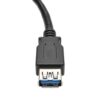 a5cf3d52e9e132b3fdd6b4a76ff1d9ba Tripp Lite series USB 3.0 SuperSpeed Extension Cable (A M/F), Black, 6-in. (15.24 cm)