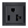 Tripp Lite series 2kW Single-Phase Local Metered PDU, 100-127V Outlets (14 5-15/20R), L5-20P/5-20P adapter, 0U Vertical, 36 in. Height