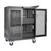 a624ba781462ac6c68f50e63a7cf6167 Tripp Lite series Multi-Device Charging Cart, 32 AC Outlets, Chromebooks and Laptops, Wall-Mount Option, Black
