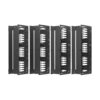 a6288a3504aa0c2d6c7d1e2bd6a5ee50 Tripp Lite series High-Capacity Vertical Cable Manager - Deep Double Finger Duct with Cover, Double Sided, 12 in. Wide, Black, 7 ft. (2.2 m)
