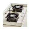 a63f6e0abd4418bb3ad06bb05727d329 Tripp Lite series SmartRack Industrial Enclosure - NEMA 3R, Wall Mount, Heavy-Duty Metal, Locking, Fan With Thermal Switch, 32.5 in. Depth, 18U, Gray