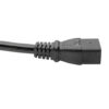 Tripp Lite series Power Cord, C19 to NEMA L6-20 - Heavy-Duty, 20A, 250V, 12 AWG, 12 ft. (3.66 m), Black