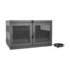 Tripp Lite series 16-Device USB Charging Station Cabinet with Sync for iPad and Android Tablets, Wall-Mount and Cart Options, Black