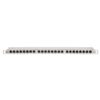 Tripp Lite series Cat5e/Cat6 24-Port Patch Panel - Shielded, Krone IDC, 568A/B, RJ45 Ethernet, 0.5U Rack-Mount, TAA