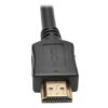 Tripp Lite series High-Speed HDMI Cable with Ethernet, Digital Video with Audio (M/F), Panel Mount, 3 ft. (0.91 m)