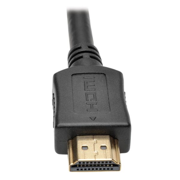 Tripp Lite series High-Speed HDMI Cable with Ethernet, Digital Video with Audio (M/F), Panel Mount, 3 ft. (0.91 m)