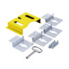 a6ea96587ba0aa1d8b758b27a5f57ce9 Tripp Lite series SmartRack Outdoor Industrial Enclosure with Lock - NEMA 4, Surface Mount, Metal Construction, 10 x 10 x 6 in., Yellow
