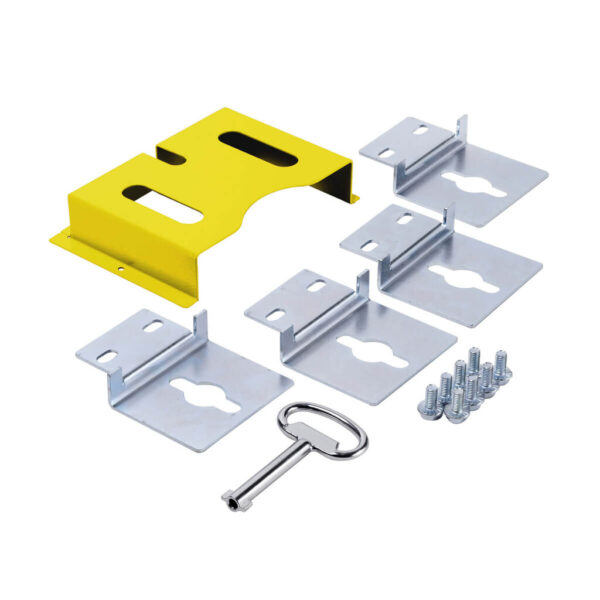 a6ea96587ba0aa1d8b758b27a5f57ce9 Tripp Lite series SmartRack Outdoor Industrial Enclosure with Lock - NEMA 4, Surface Mount, Metal Construction, 10 x 10 x 6 in., Yellow