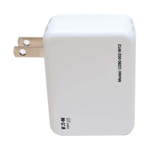 Tripp Lite series 2-Port USB Wall/Travel Charger, 5V 3.4A / 17W