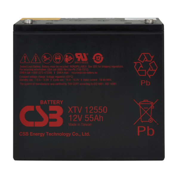 a702d39660dfe34feffddce0dc7ebe42 Tripp Lite series External 12V DC 55AH Battery Module for 120V AC Extreme Temperature Network UPS, TAA