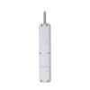 Tripp Lite 7-Outlet Surge Protector, 6 on Strip + 1 on Detachable Charger Plug, 2 USB (2.4A Shared), 900 Joules, 6 ft. Cord, 5-15P, White - TLP616USB
