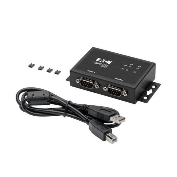 a7300a68ff397ce01017b11fd2401555 Tripp Lite series 2-Port RS-422/RS-485 USB to Serial FTDI Adapter with COM Retention (USB-B to DB9 F/M)