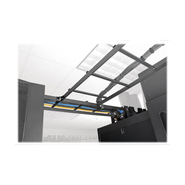 a750ad603bd65e40f62c5bcf6bba029e Tripp Lite series SmartRack 10-ft. x 1-ft. (3 m x 0.3 m) Cable Ladder, 2 sections - SRCABLETRAY/SRLADDERATTACH needed