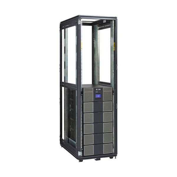 Eaton 9PXM 16kVA 14.4kW 208-240V N+1 Modular Scalable Double-Conversion UPS, Hardwired Input / Output, Network Card Included, 21U, TAA - 9PXM12S16K