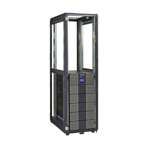 a75837a68b2d3df94c1a1f7f40375680 Eaton 9PXM 4-20kVA 208/240V N+1 Split-Phase Modular Scalable Double-Conversion UPS Cabinet, Hardwired Input / Output, 21U, TAA - 9PXM12AAAAA