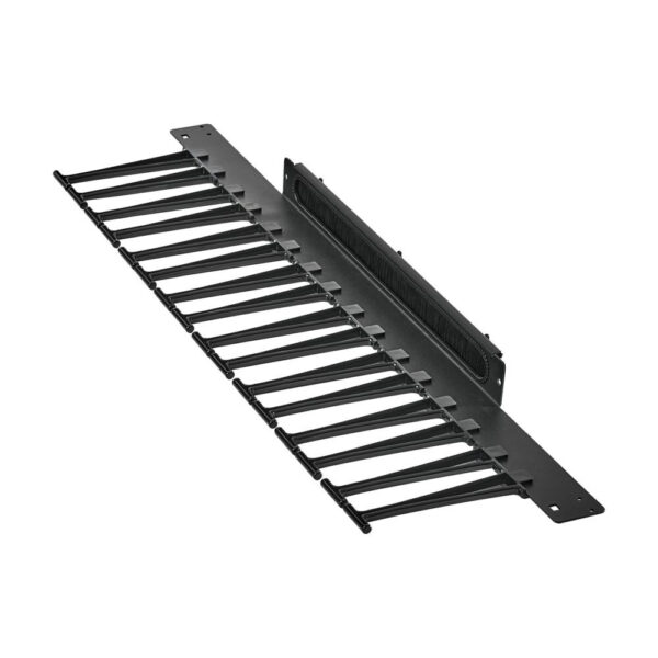 a79f6764e99199130f07f9cb092f8843 Tripp Lite series SmartRack Vertical Cable Manager for 42U, 45U and 48U Enclosures - Multiple Long Fingers, Black