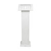 a7d16dcabcf42a9636d2452e87db9e0b Tripp Lite series Secure Freestanding Tablet Mount Floor Stand for 13 in. Tablets, White