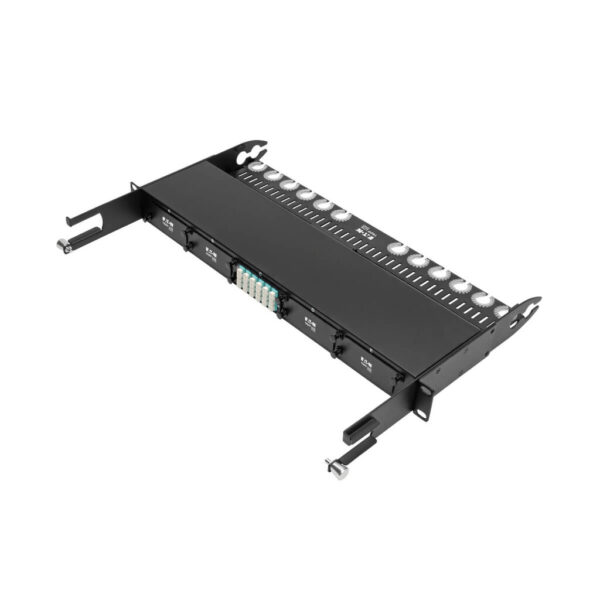 Tripp Lite series 40Gb to 10Gb Breakout Cassette - (x2) 12-Fiber OM4 MTP/MPO ( Male with Pins ) to (x12) LC