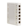 a7fb6764fa974234a7661f8158e41eae Tripp Lite series Surface-Mount Box for Keystone Jacks - 12 Ports, White, TAA