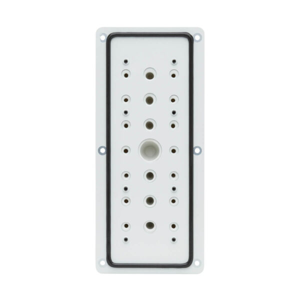 a804714666c187fbd8fb03d271ee4c68 Tripp Lite series SmartRack Cable Entry Gland Plate for NEMA-Rated Enclosure Cabinets, 21-Port Membrane