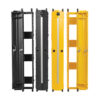 a80c9a02042d84d1e8219f0e8d3f5203 Tripp Lite series High-Capacity Vertical Cable Manager - Deep Double Finger Duct with Cover, Double Sided, 6 in. Wide, Yellow/Black, 7 ft. (2.2 m)