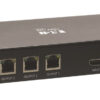 Tripp Lite series 1x4 HDMI over Cat6 Splitter for Medical Applications, 4K 60 Hz, HDR, 4:4:4, PoC, 50-230 ft. (15-70 m), TAA