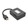 Tripp Lite series HDMI to VGA and Audio Adapter, 6 in. (15.2 cm), Black, TAA