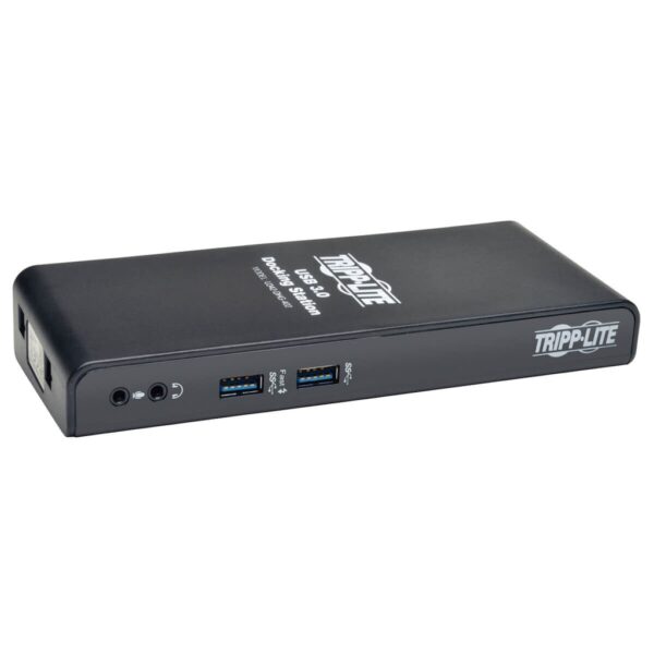 Tripp Lite series USB 3.x (5Gbps) Laptop Dock - HDMI, DVI Video, Audio, USB, Ethernet