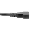 Tripp Lite series Power Cord, C19 to C14 - Heavy-Duty, 15A, 250V, 14 AWG, 6 ft. (1.83 m), Black