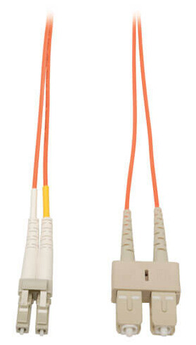 Tripp Lite series Duplex Multimode 50/125 Fiber Patch Cable (LC/SC), 5M (16 ft.)