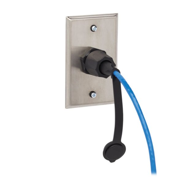 a8b017e33a4b7d0be35d1bc17ca3006a-1 Tripp Lite series Industrial Cat6 UTP Ethernet Cable (RJ45 M/M), 100W PoE, CMR-LP, IP68, Blue, 3 ft. (0.91 m)
