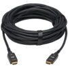 a8cdd25b910d6c48c1ff2f8bee8df0c6-1 Tripp Lite series High-Speed Armored HDMI Fiber Active Optical Cable (AOC) - 4K @ 60 Hz, HDR, 4:4:4, M/M, Black, 20 m (65 ft.)