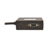 Tripp Lite series 2-Port DisplayPort to VGA Hub, DP1.2, TAA