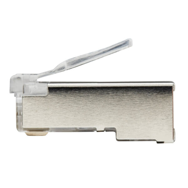 Tripp Lite series Cat6 RJ45 Pass-Through FTP Modular Plug, 100 Pack, TAA