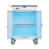 Tripp Lite Safe-IT 36-Device UV Charging Cart for Laptops and Chromebooks, 120V, 5-15P, 10 ft. Cord, Antimicrobial, White - CSC36VACUVC