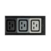 Tripp Lite series 5.7kW 3-Phase Local Metered PDU, 208/120V Outlets (36 C13, 6 C19, 6 5-15/20R), L21-20P, 6 ft. (1.83 m) Cord, 0U Vertical, TAA