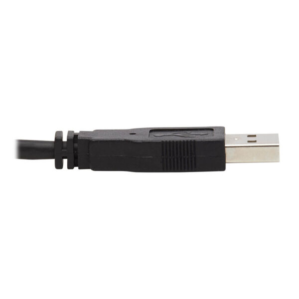 a92d0208587173c292e984af222e83d8 Tripp Lite series DisplayPort KVM Cable Kit, 3 in 1 - 4K DisplayPort, USB, 3.5 mm Audio (3xM/3xM), 4:4:4, 10 ft. (3.05 m), Black