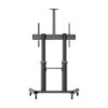 a9549626582d0e4f8009b60cc1699db4 Tripp Lite series Safe-IT Heavy-Duty Rolling Cart for 70" to 120" Displays, UL Certified, Antimicrobial Protection