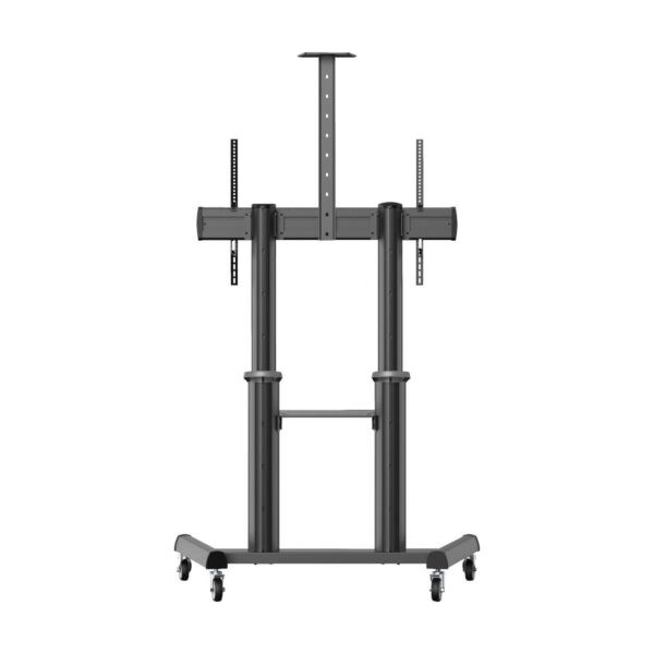 a9549626582d0e4f8009b60cc1699db4 Tripp Lite series Safe-IT Heavy-Duty Rolling Cart for 70" to 120" Displays, UL Certified, Antimicrobial Protection