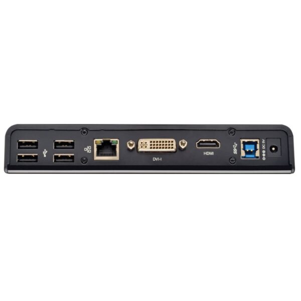 Tripp Lite series USB 3.x (5Gbps) Laptop Dock - HDMI, DVI Video, Audio, USB, Ethernet