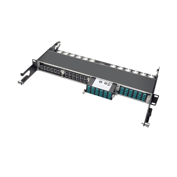Tripp Lite series 40Gb to 10Gb Breakout Cassette, (x2) 12-Fiber OM4 MTP/MPO ( Male with Pins ) to ( x12 ) LC Duplex